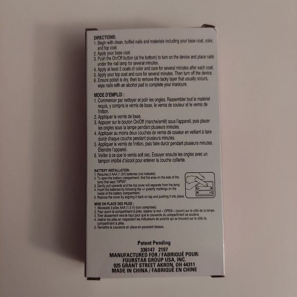 MINI GEL UV LAMP - Picture 2 of 8